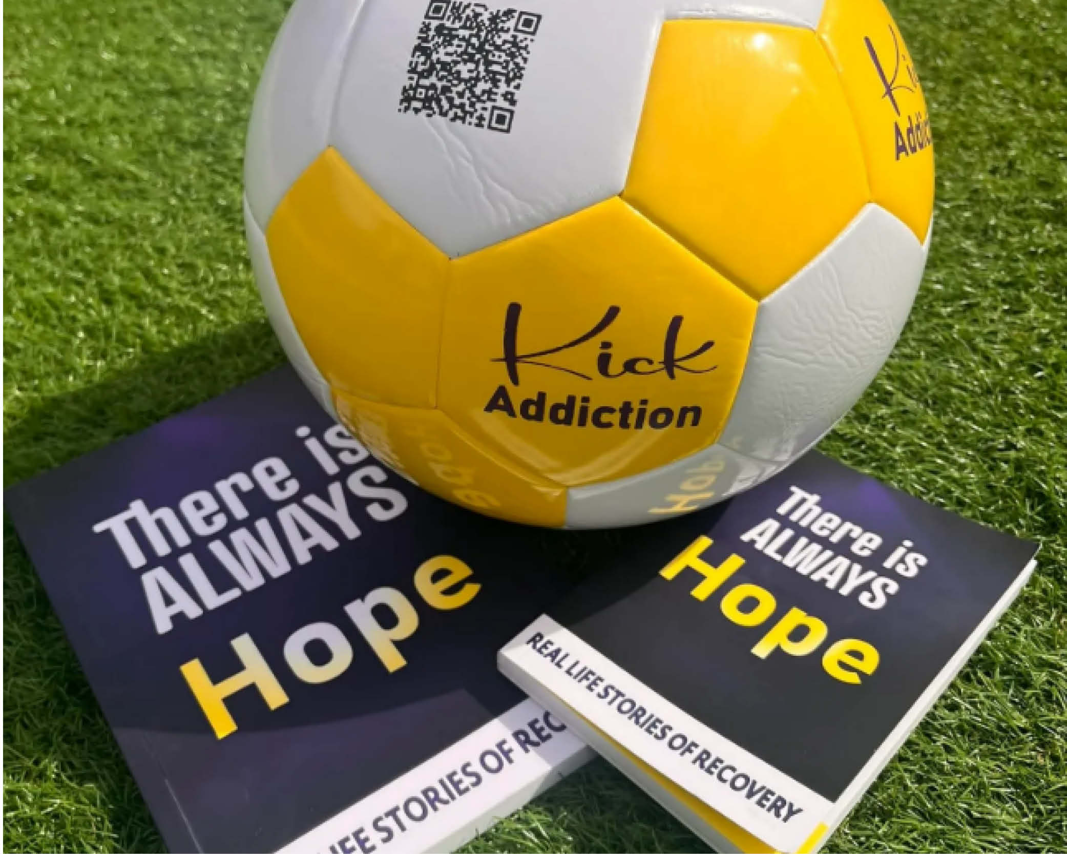 Kick Addiction bespoke campaign — an example of our bespoke advertising work